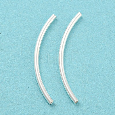 925 Sterling Silver Tube Beads STER-Q191-03A-S-1