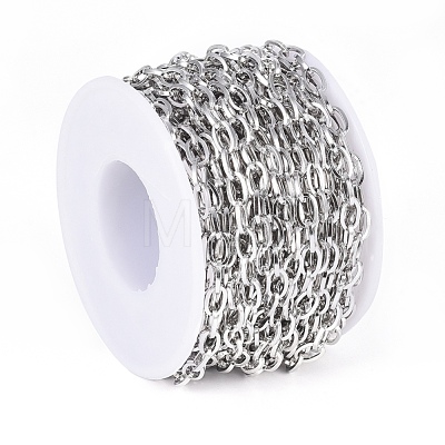 Tarnish Resistant 304 Stainless Steel Cable Chains CHS-G011-13P-01-1