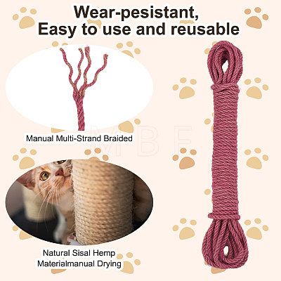 50M Round Twisted Jute Cord OCOR-WH20006-14A-1