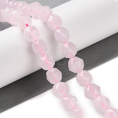 Natural Rose Quartz Beads Strands G-NH0021-A21-01-1