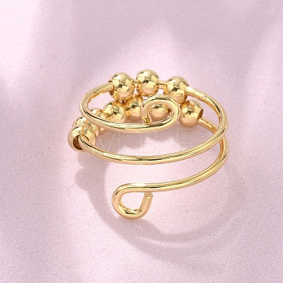 Rotatable Finger Rings for Women RJEW-D302-01G-02-1