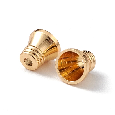 Rack Plating Brass Bead Cone KK-L184-03LG-1