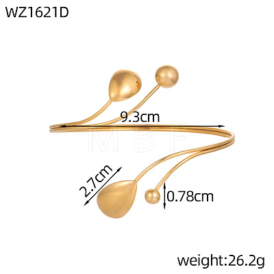 304 Stainless Steel Upper Arm Cuff WG0D0C9-03-1