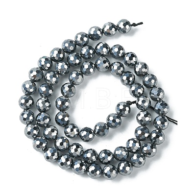 Terahertz Stone Beads Strands G-F748-Q01-1