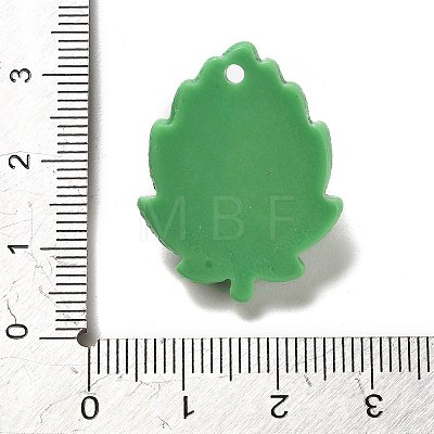 Opaque Resin Decoden Pendants RESI-M037-01B-1