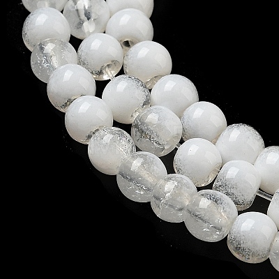 Crackle Glass Beads X1-GLAA-U001-4mm-07-1