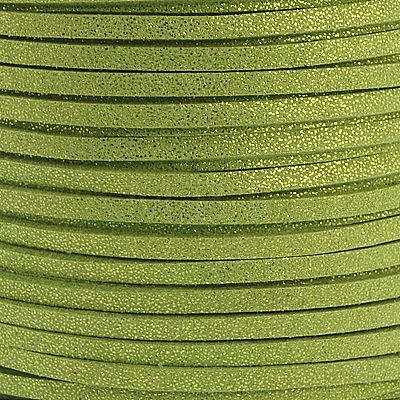 Glitter Powder Faux Suede Cord LW-D001-1008-1