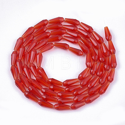 Transparent Glass Beads Strands LS-GLAA-T009-004E-1
