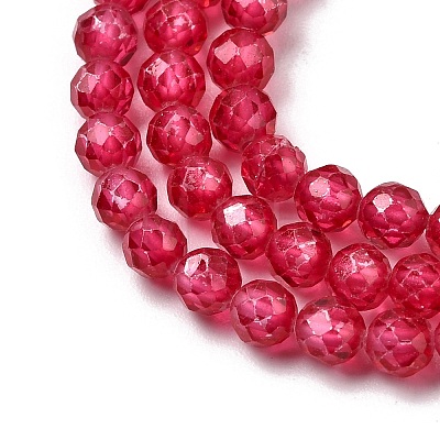 Cubic Zirconia Beads Strands G-G792-47-13C-1