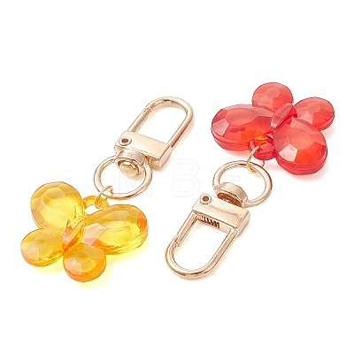 Acrylic Pendant Decoration HJEW-JM04797-1