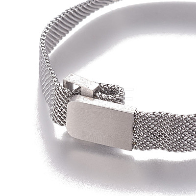 Iron Mesh Chain Bracelet Making X-MAK-E667-01P-1