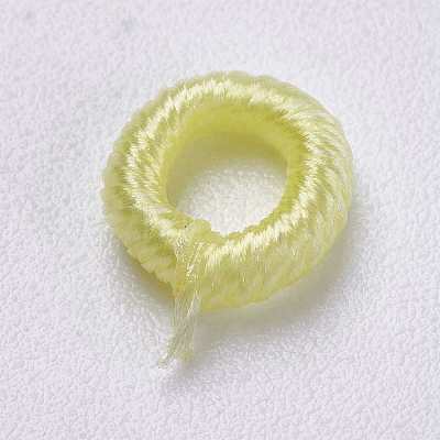 Polyester Cord Beads WOVE-K001-B35-1