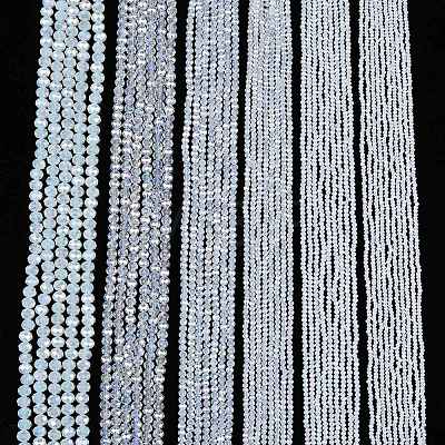 Electroplate Glass Beads Strands LS-EGLA-A044-J3mm-B06-1