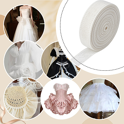Non-Woven Fabrics Ribbon OCOR-WH0070-318-1
