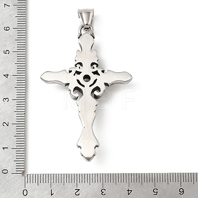 Easter 304 Stainless Steel Pendants STAS-F363-02A-AS01-1