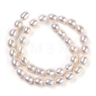 Natural Cultured Freshwater Pearl Beads Strands PEAR-U001-01B-1