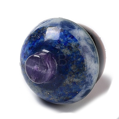 Chakra Gemstone Acorn Beads G-H288-02-1