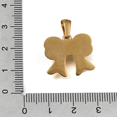 304 Stainless Steel Pendants STAS-K322-22A-G-1