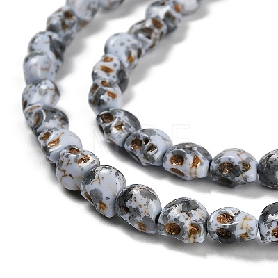 Synthetic Turquoise Beads Strands TURQ-F019-02I-1