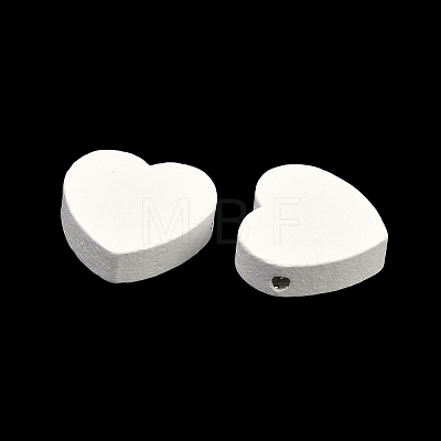 Spray Painted Wood Beads WOOD-L023-01B-1