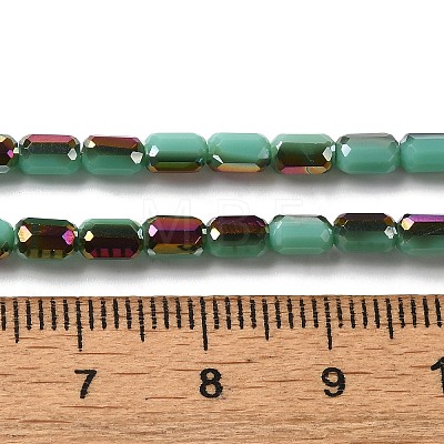 Electroplate Glass Beads Strands EGLA-D031-01-13-1