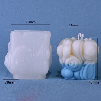 3D Magic Ball DIY Silicone Candle Molds PW-WG89709-04-1