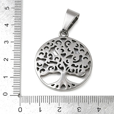 Tarnish Resistant 316 Surgical Stainless Steel Pendants STAS-L186-053P-1