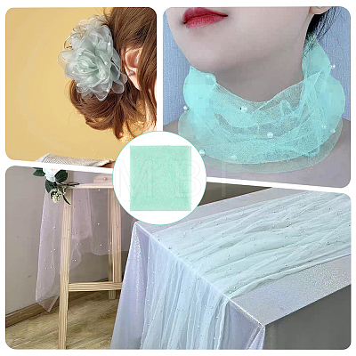 3 Yards Polyester Mesh Fabric DIY-WH0816-169A-1