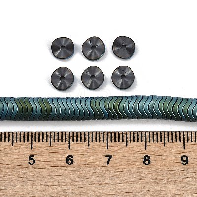 Electroplated Synthetic Non-magnetic Hematite Beads Strands G-H020-M01-24-1