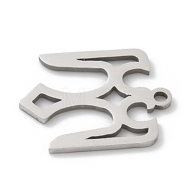 201 Stainless Steel Pendants STAS-S157-14P-1