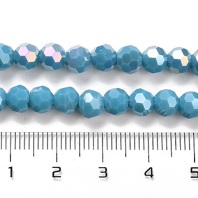 Opaque Glass Beads Stands X-EGLA-A035-P6mm-B12-1