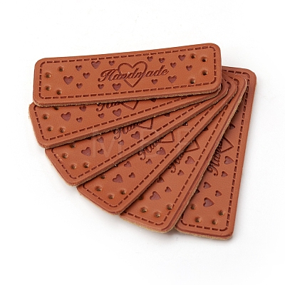 PU Leather Labels DIY-WH0161-20B-1
