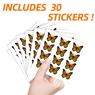 Self-Adhesive Paper Decorative Stickers DIY-WH0563-002-1