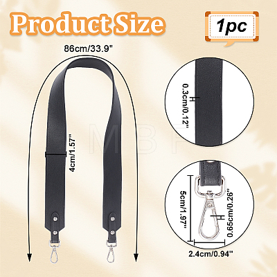 PU Leather Bag Handles FIND-WH0127-28P-1