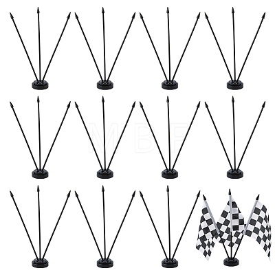 Plastic Flag Display Basement ODIS-WH0086-224C-1