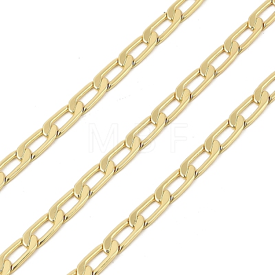 Brass Curb Chains KK-P300-15G-A-1