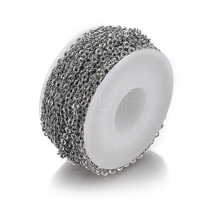 Tarnish Resistant 304 Stainless Steel Cable Chains CHS-A006-02B-P-1