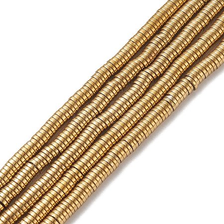 Non-magnetic Synthetic Hematite Beads Strands X-G-K011-4x1mm-07-1