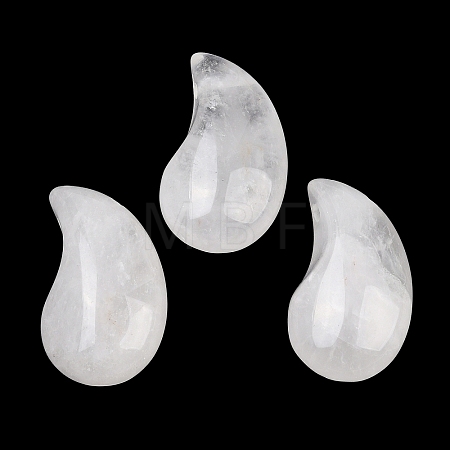 Natural Quartz Crystal Pendants G-B195-03G-1