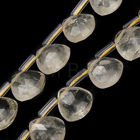Natural Lemon Jade Beads Strands G-C292-A02-01-1