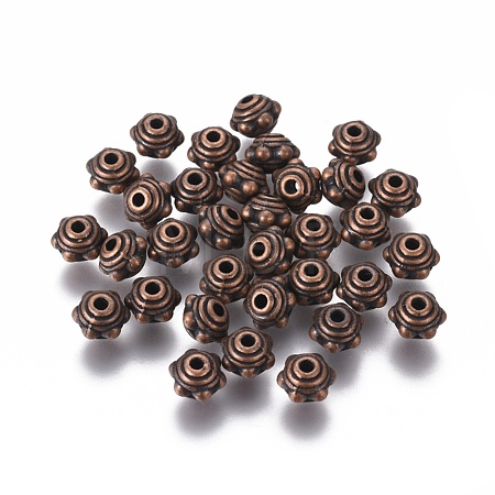 Tibetan Style Alloy Spacer Beads RLF1017Y-1