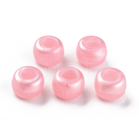 Plastic Pearlized Beads KY-R019-01E-1