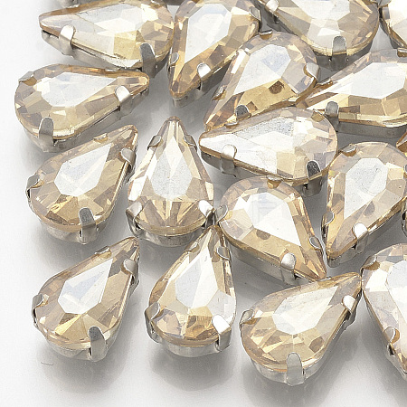Sew on Rhinestone RGLA-T035-8x13mm-09-1