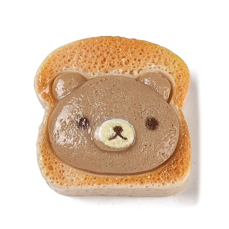 Opaque Resin Imitation Food Decoden Cabochons RESI-S395-02A-1