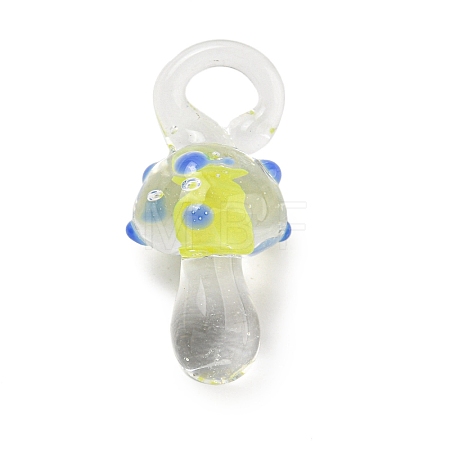 Handmade Lampwork Pendants LS-LAMP-S067-02B-1