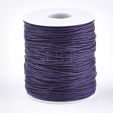 Waxed Cotton Thread Cords YC-R003-1.0mm-10m-192-1