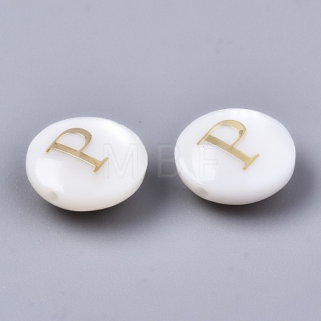 Natural Freshwater Shell Beads SHEL-S266-12P-1