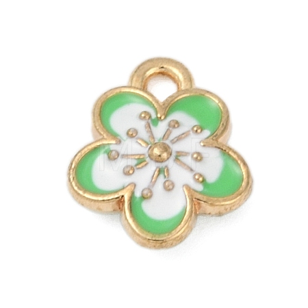 Alloy Enamel Pendants FIND-Z070-05G-05-1