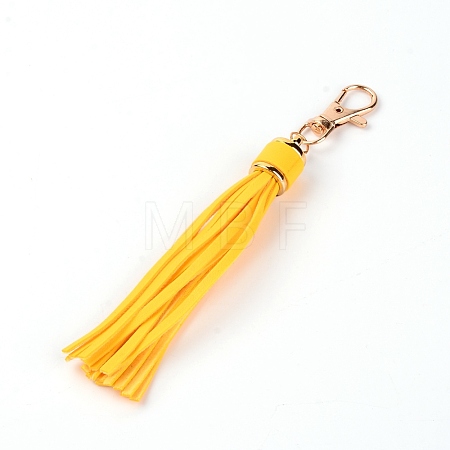 PU Leather Tassel Pendants FIND-WH0075-19P-1