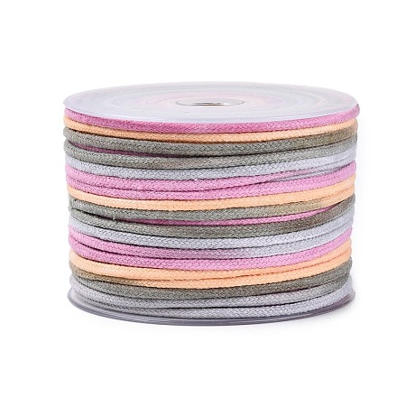 50M Segment Dyed Macrame Cotton Cord OCOR-Q060-01A-08-1